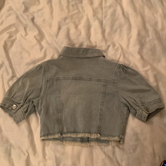 Fancy sparkly denim top - Picture 6 of 6